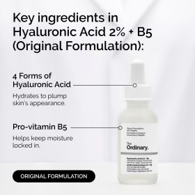 The Ordinary Hyaluronic Acid 2% + B5 (Original Formulation)