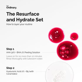 The Ordinary The Resurface & Hydrate Set